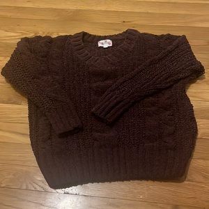 Girls Maroon Sweater